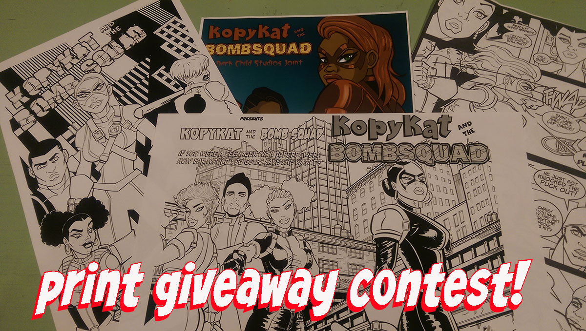 Dark Child Studios Art Giveaway!