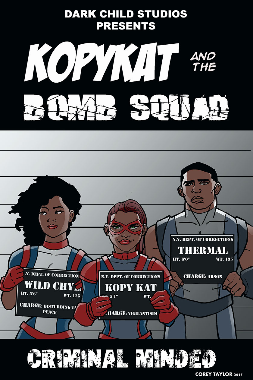 A page from Kopy Kat and the bomb Squad #2