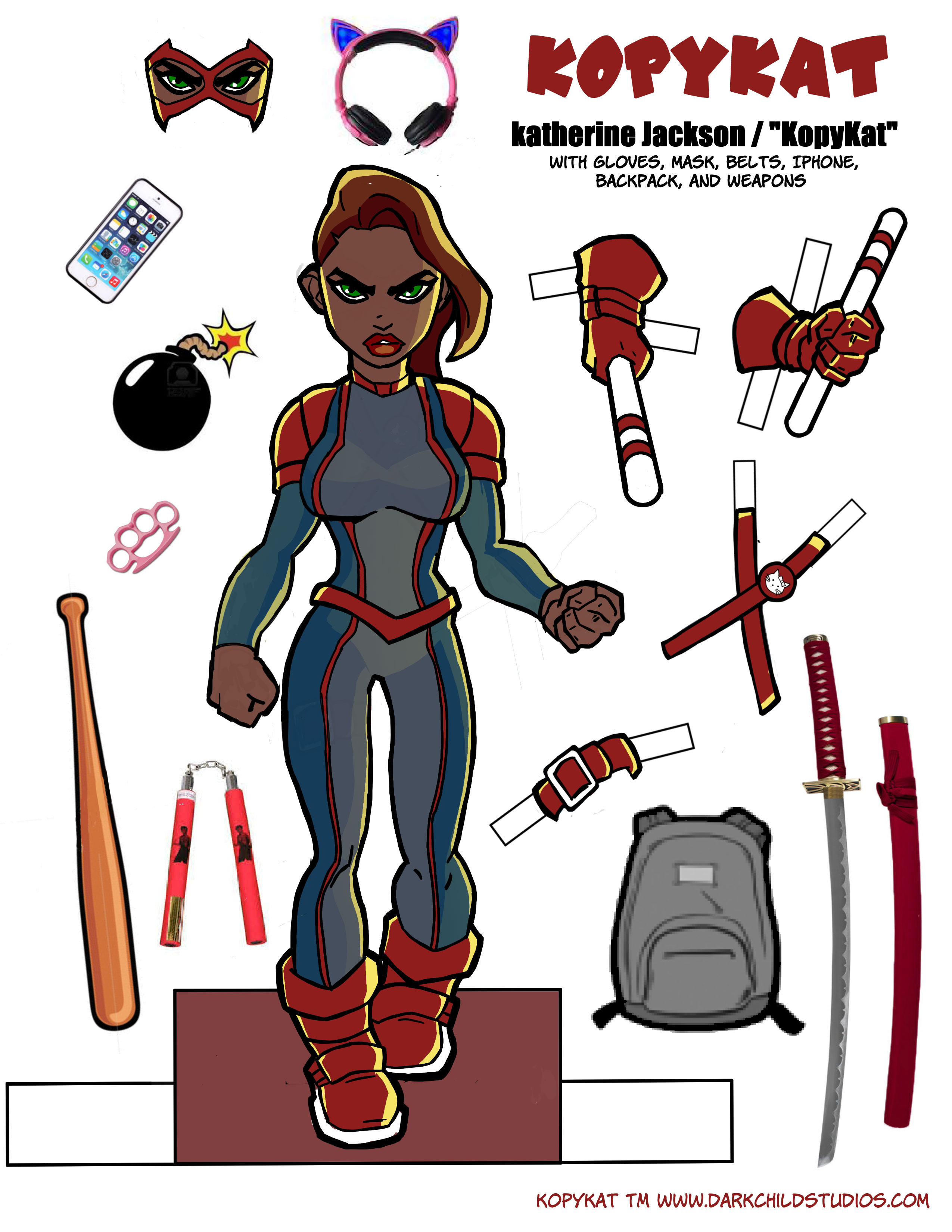 Kopy Kat Paper Doll