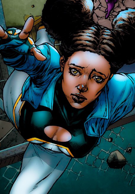 Powergirl is black now? DC’s answer to a Black Captain America.